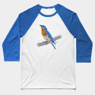 Eastern Bluebird Baseball T-Shirt